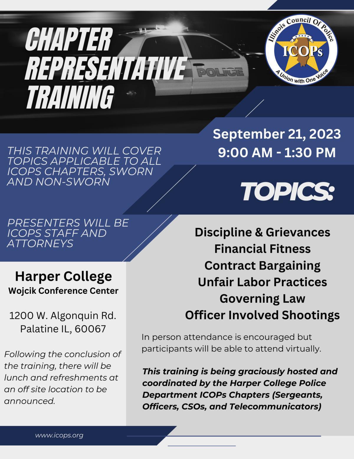 Register for Chapter Representative Training Register for Chapter Representative Training