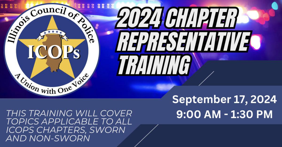 2024 Chapter Representative Training September 17, 2024