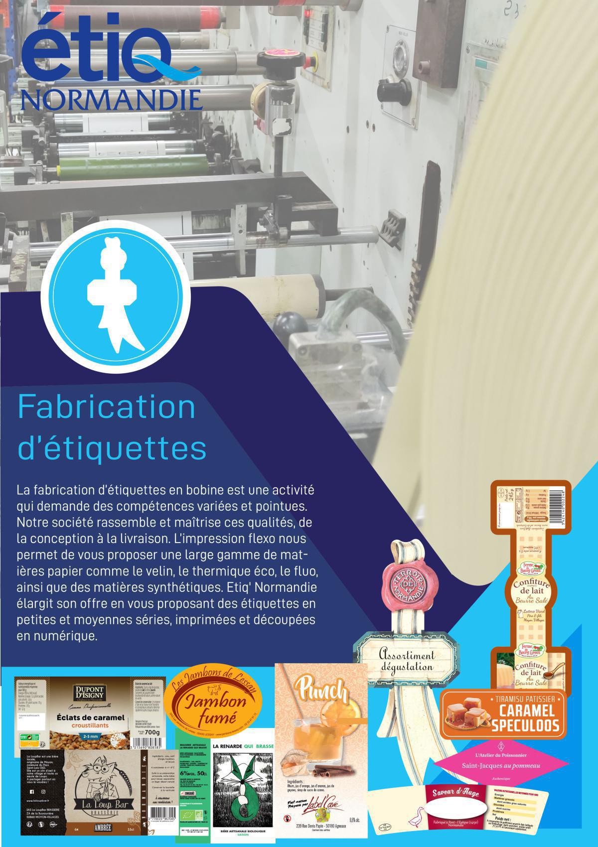 Etiq Normandie - Création d'étiquettes et de packaging personnalisé en Normandie. Etiq Normandie - Création d'étiquettes et de packaging personnalisé en Normandie.