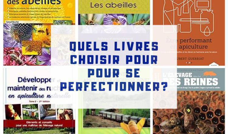 Sélection de livres pour se perfectionner en apiculture.
