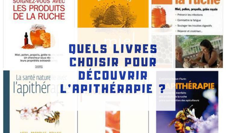 Sélections de livres pour se soigner avec les produits de la ruche