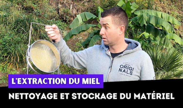 Le nettoyage et le stockage du matériel de miellerie