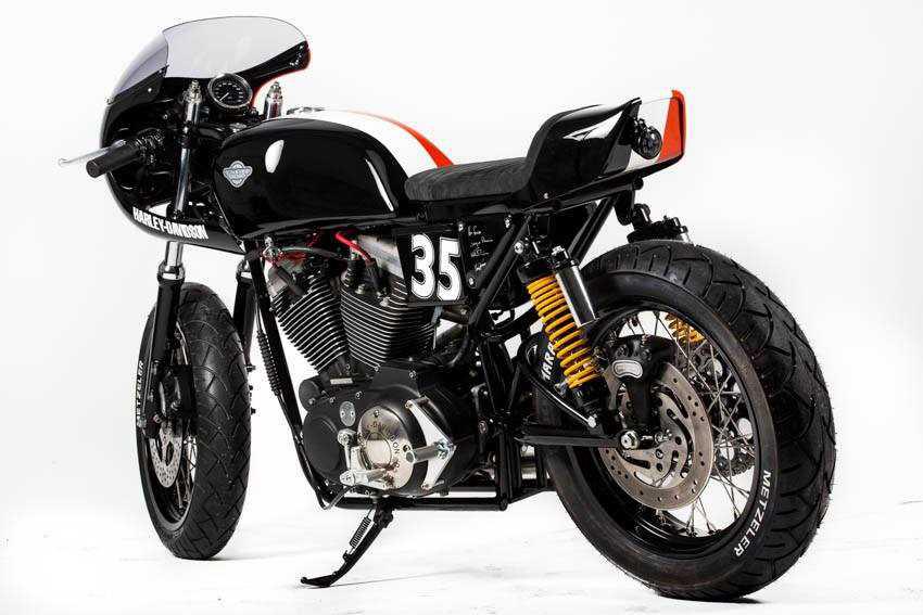 Harley Sportster Cafe Racer – by RockSolidMotorcycles