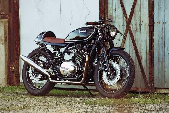 Holger’s Kawasaki z750 cafe racer: Blending the old with the new!