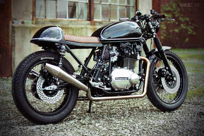 Holger’s Kawasaki z750 cafe racer: Blending the old with the new!