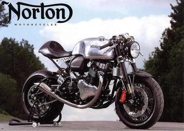 Domiracer – Norton 961 cafe racer project – by Norton