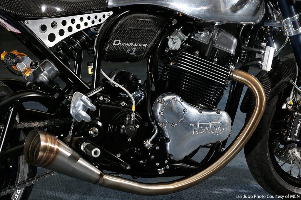 Domiracer – Norton 961 cafe racer project – by Norton