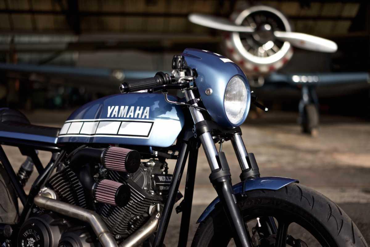 Yamaha XV950 cafe racer by Marcus Walz