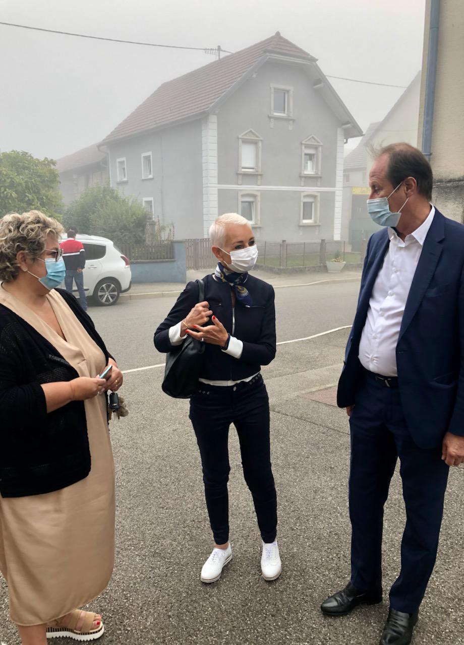 Rentrée des classes : Visite du Député Bruno FUCHS Rentrée des classes : Visite du Député Bruno FUCHS