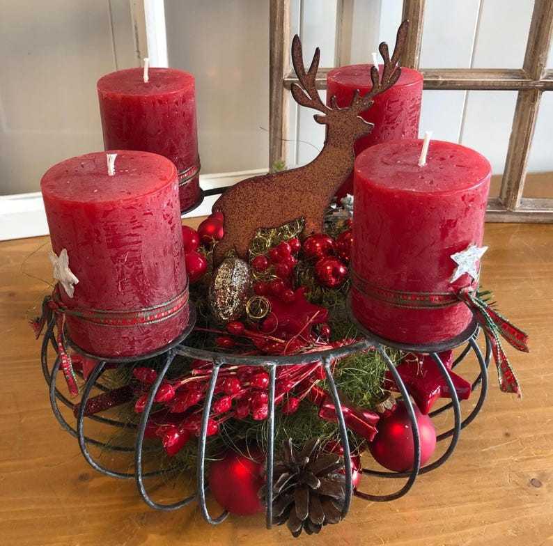 Atelier couronnes de l'Avent