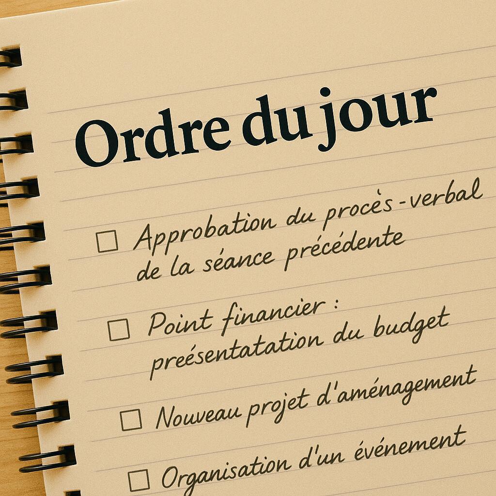 Ordre du jour -10/12/25