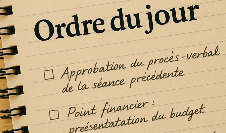 Ordre du jour -10/12/25