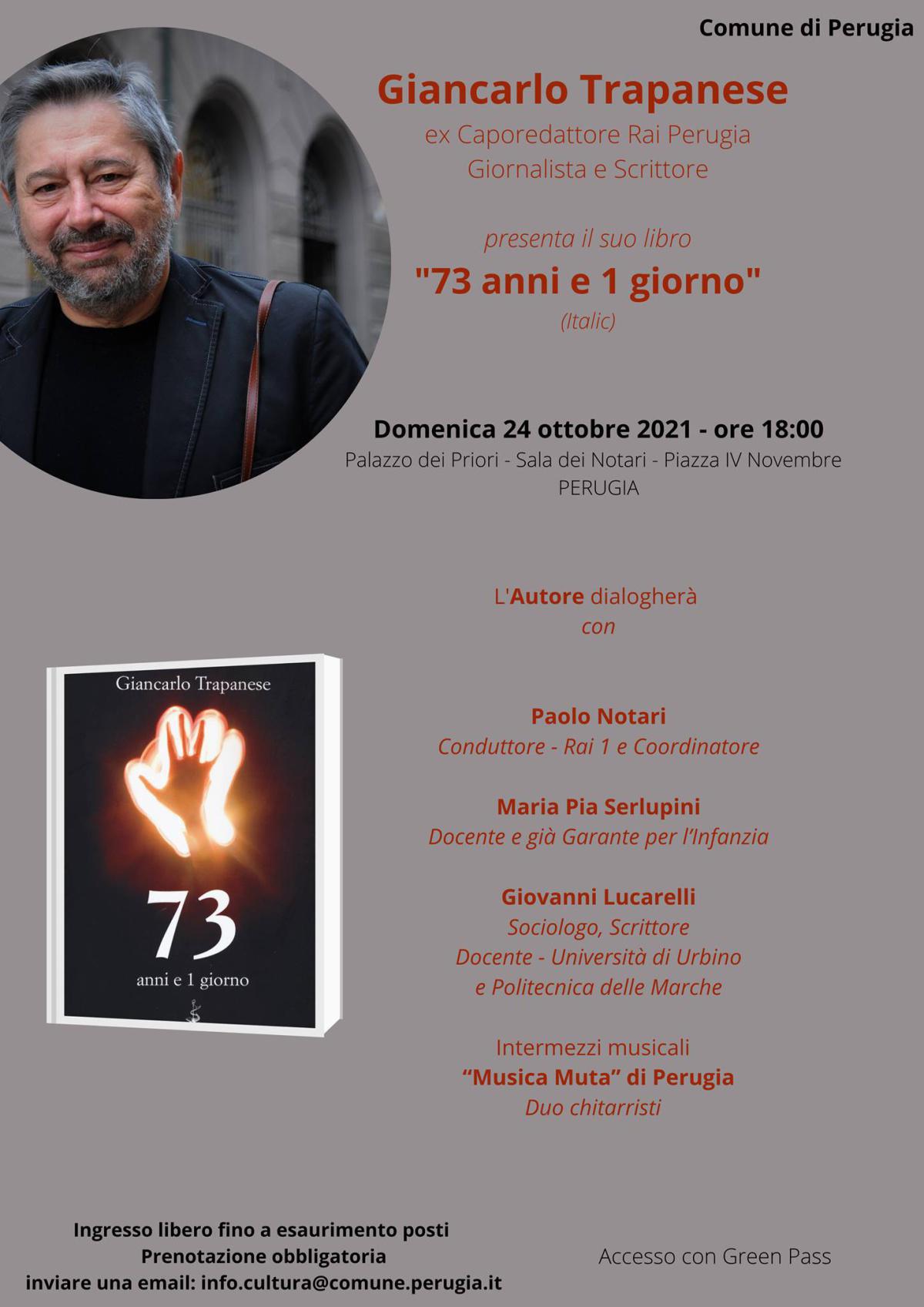 "73 anni e 1 giorno" di Giancarlo Trapanese