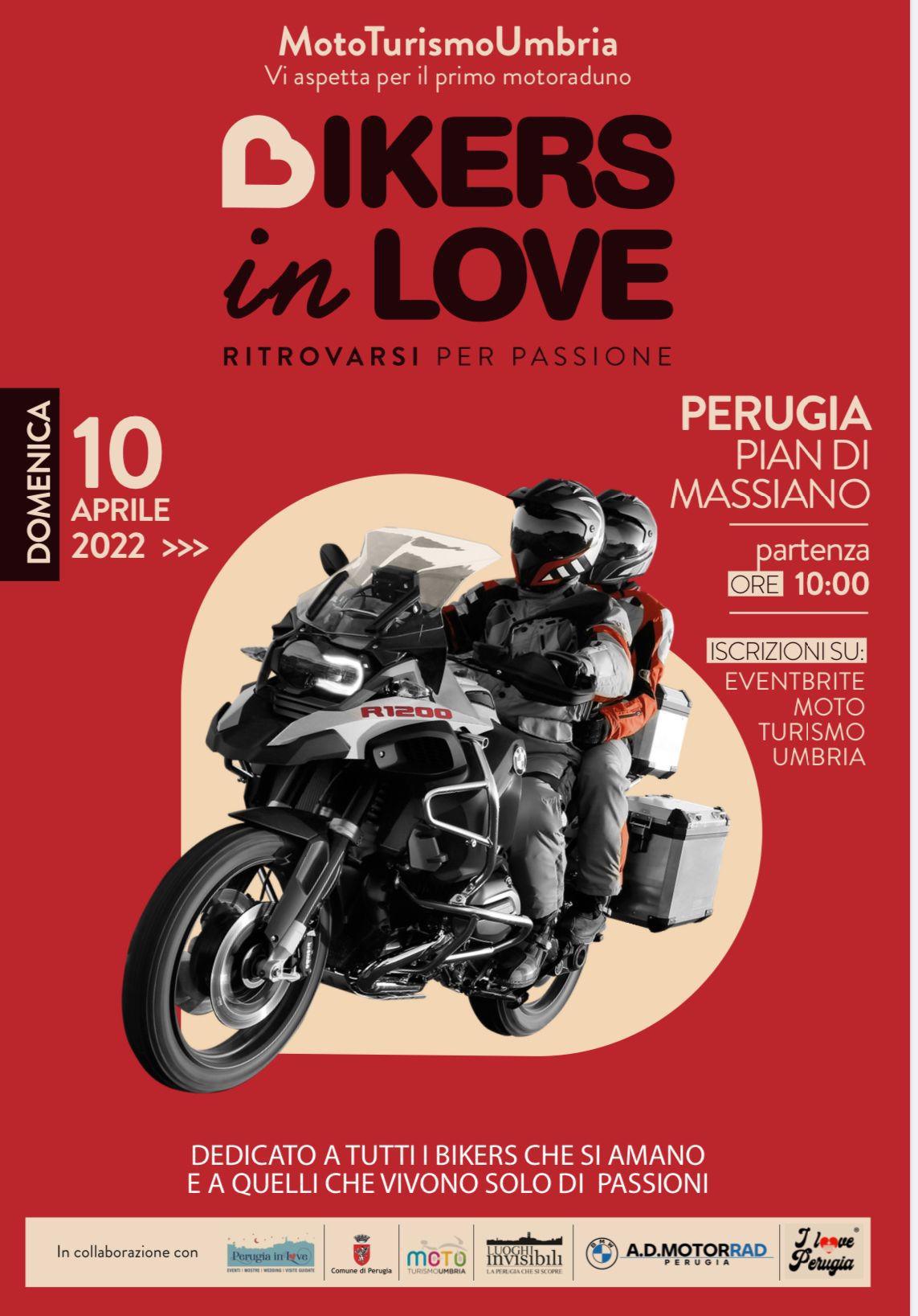 Moto raduno: “Bikers in Love” a cura dell’AssociazioneMotoTurismoUmbria