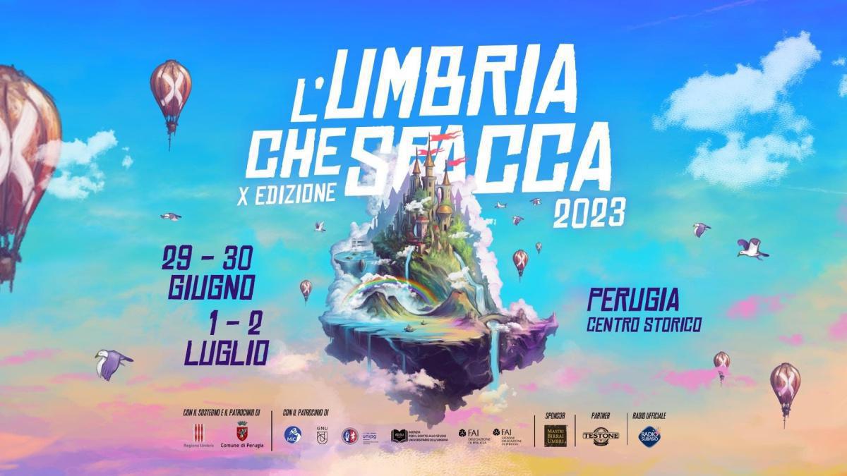 L'UMBRIA CHE SPACCA L'UMBRIA CHE SPACCA