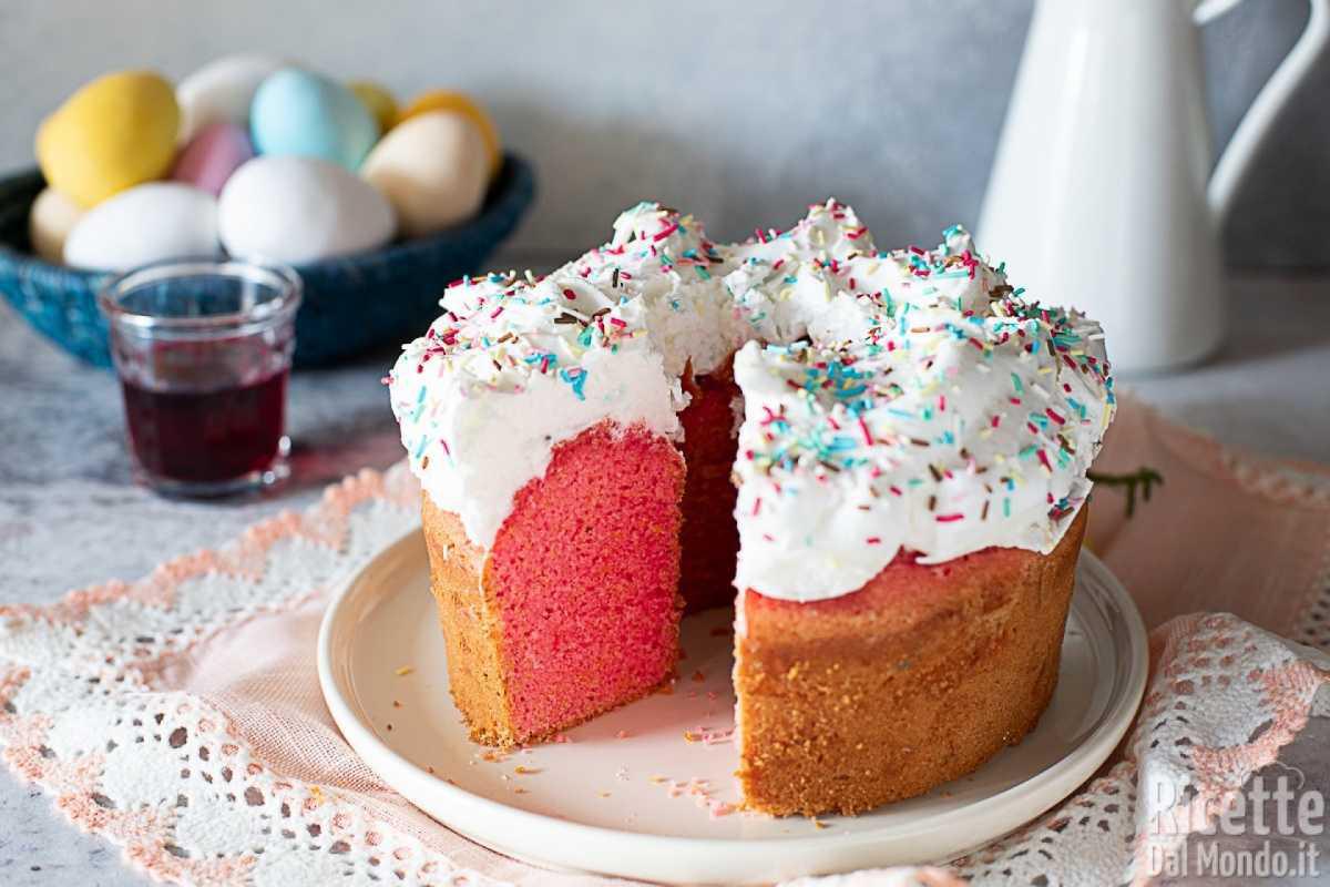 La Ciaramicola: il dolce pasquale rosso e bianco simbolo di Perugia La Ciaramicola: il dolce pasquale rosso e bianco simbolo di Perugia