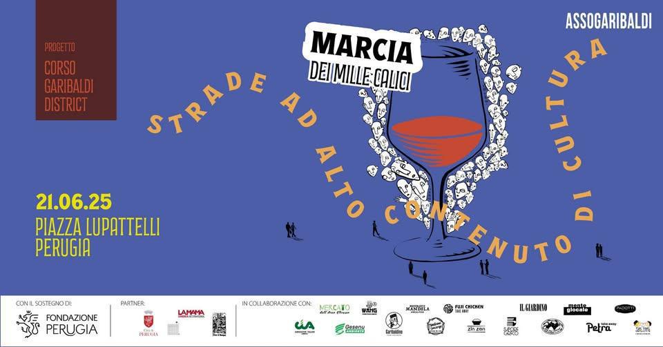 La Marcia dei 1000 calici