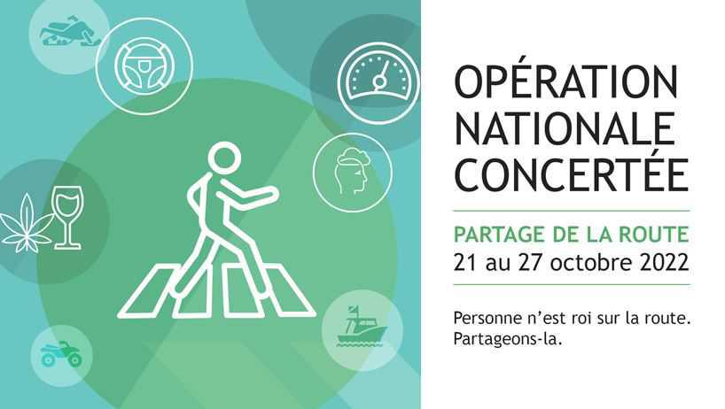 Opération nationale concertée (PARTAGE DE LA ROUTE 2022)