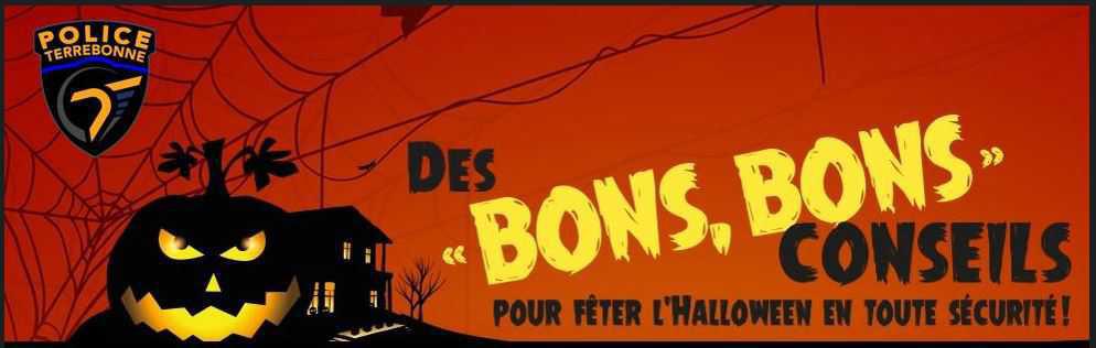 L'Halloween en toute sécurité!