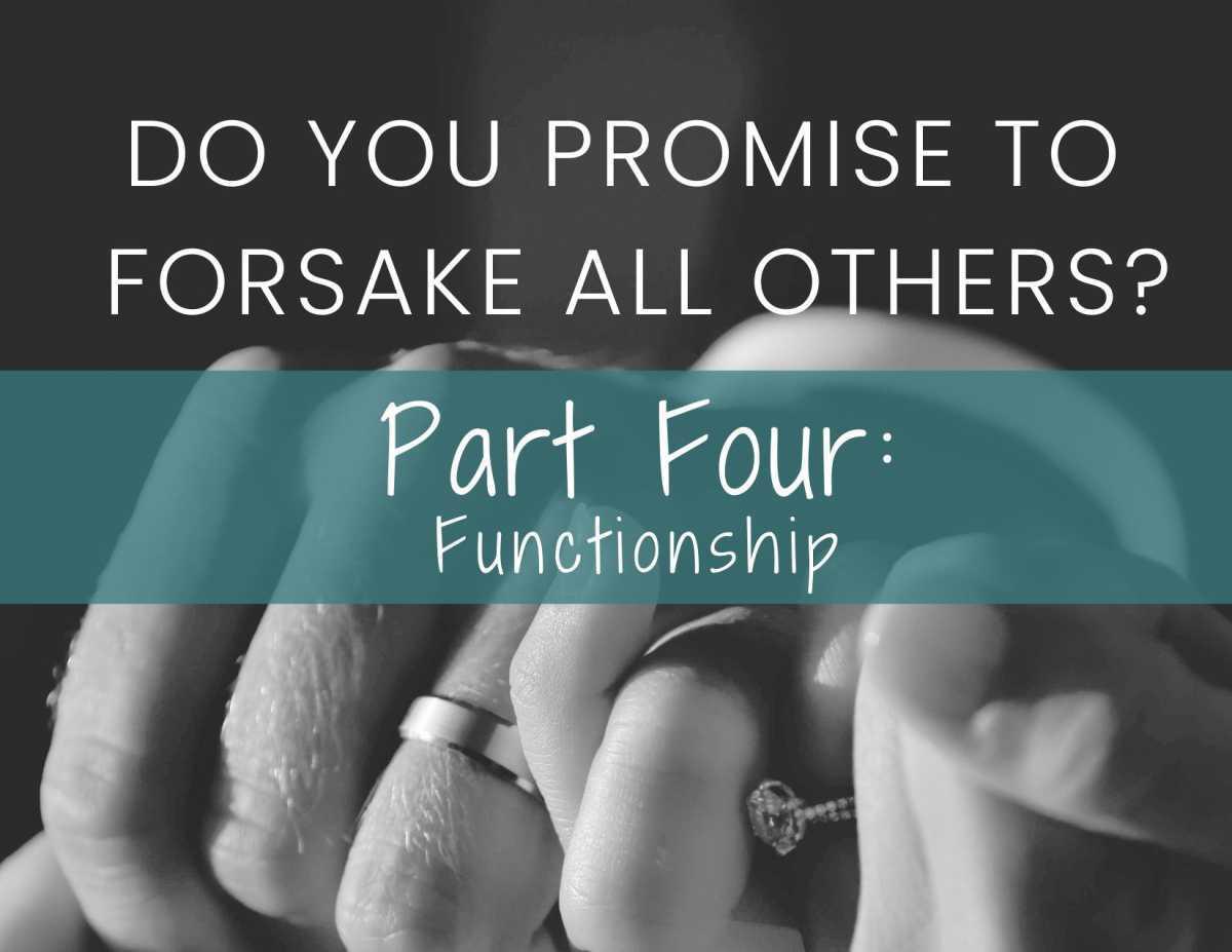 Do You Promise To Forsake All Others? Part Four: Functionship