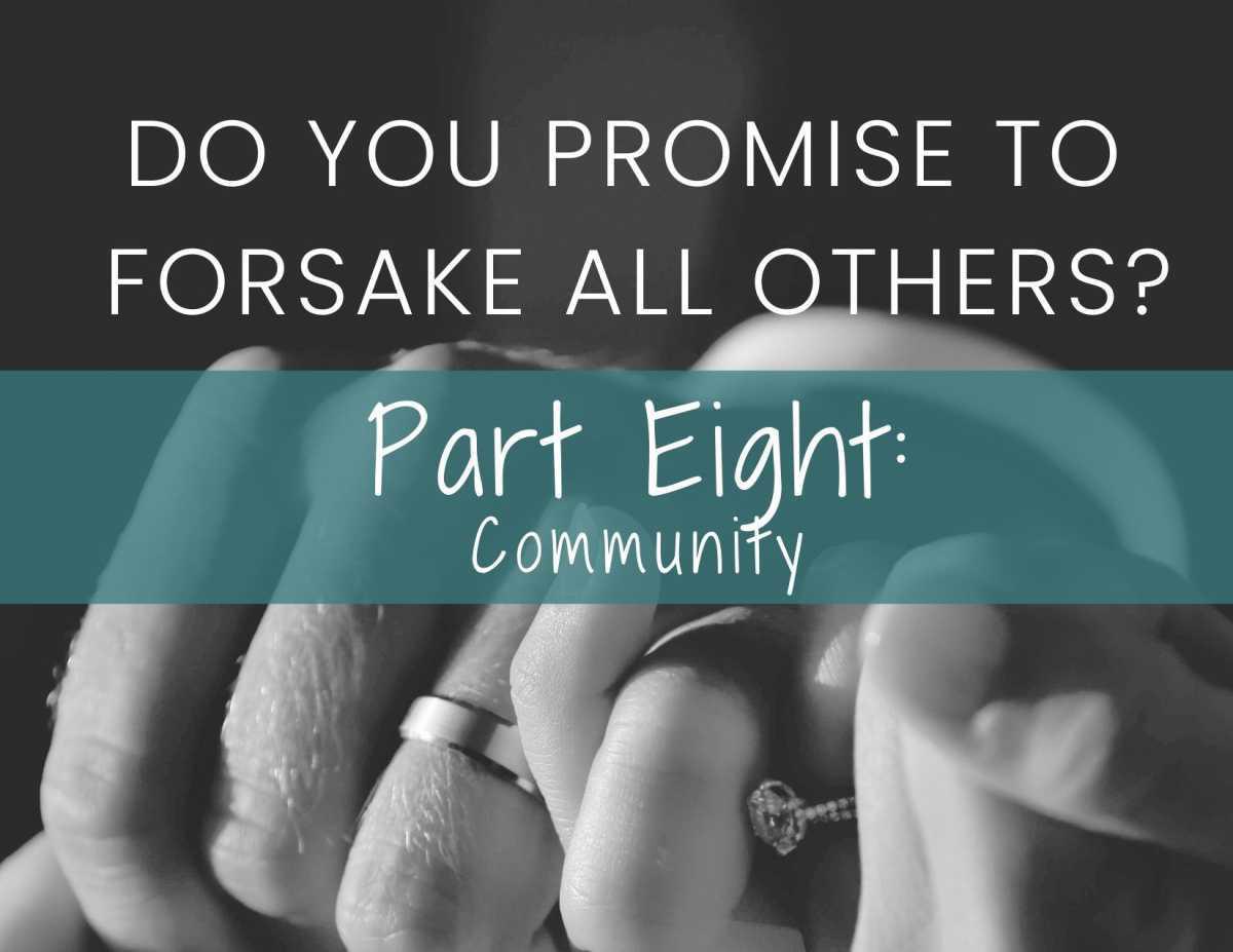 Do You Promise to Forsake All Others? Part Eight: Community