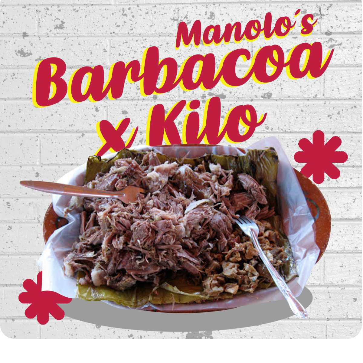 Barbacoa por kilo