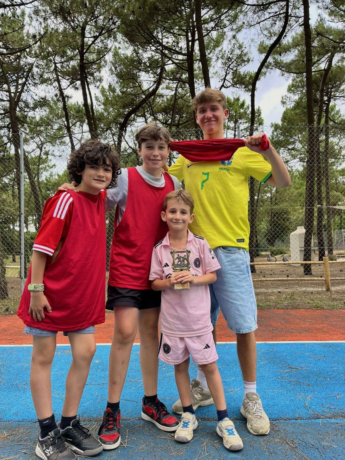 Premier tournoi de foot des enfants au club