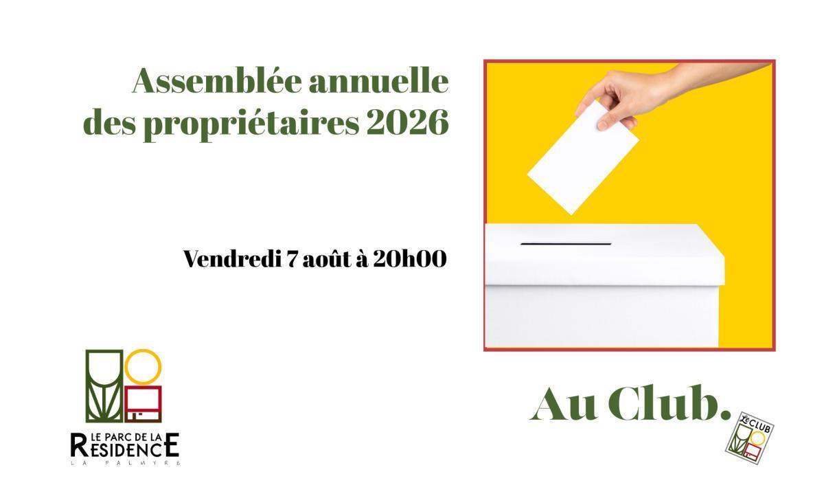 Assemblée Générale 2026