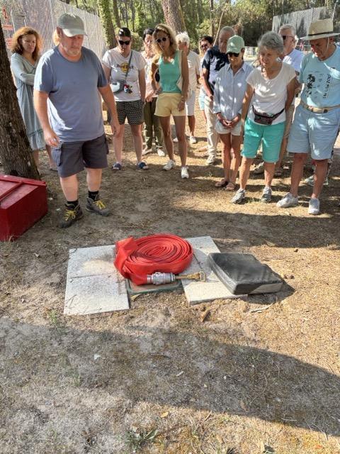 50 personnes à la Formation Incendie