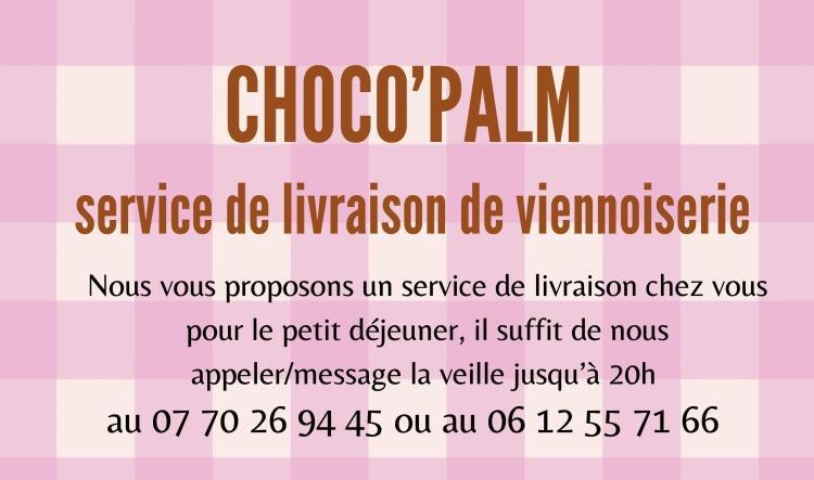 Choco'Palm : faites-vous livrer votre pain et viennoiseries à la maison au réveil !