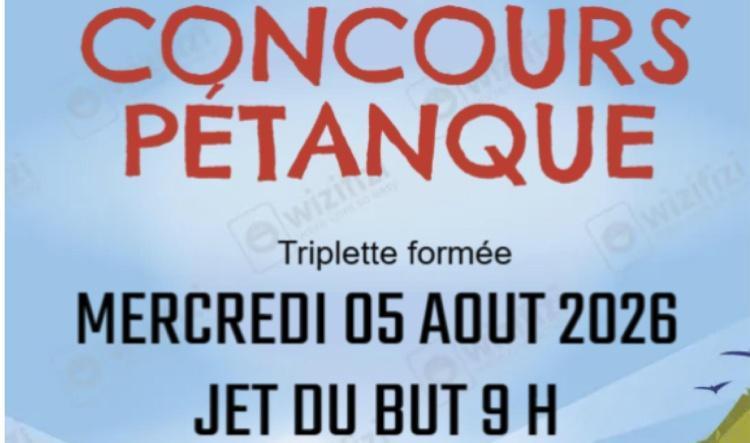 Concours de Pétanque 2026