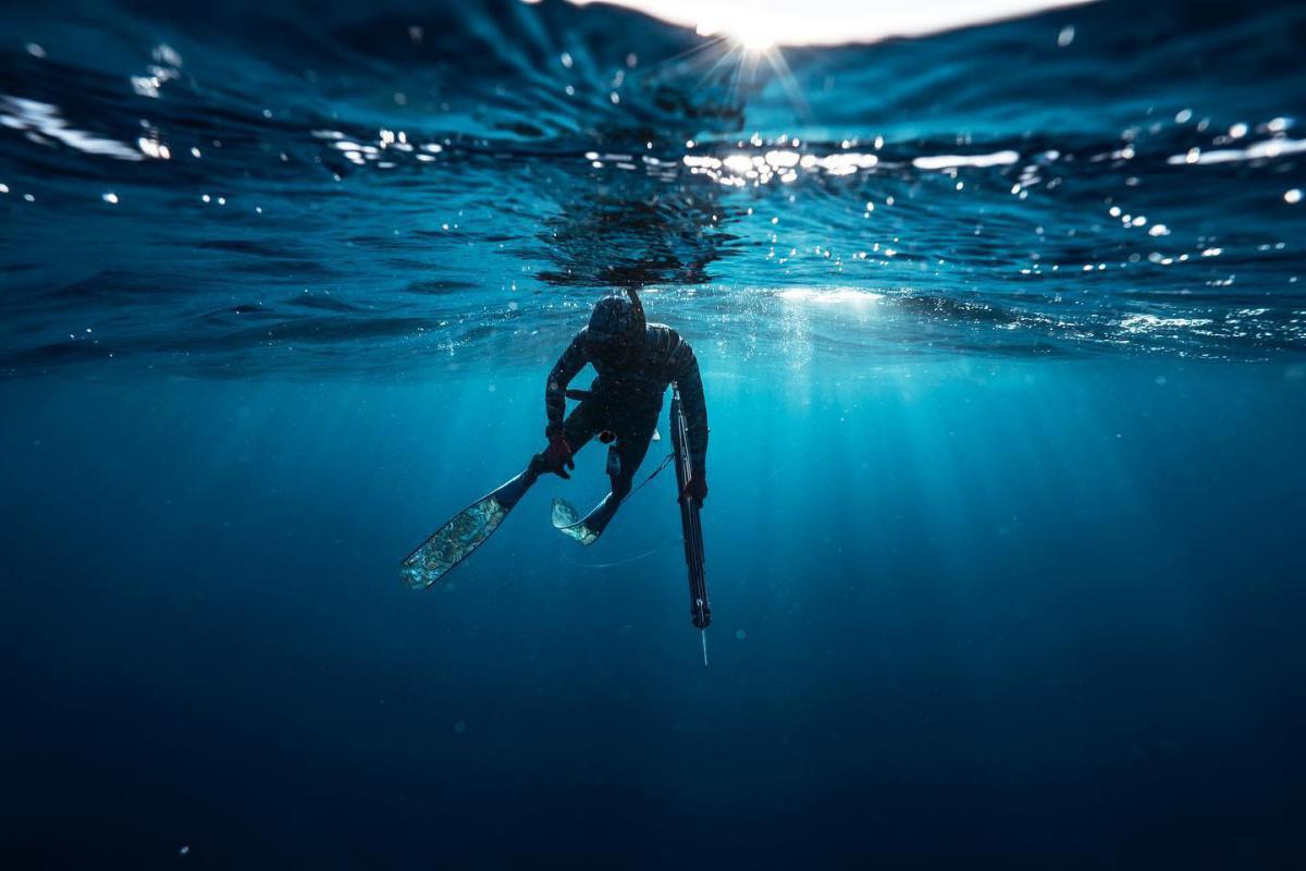 Extreme Blue Water Spearfishing Extreme Blue Water Spearfishing