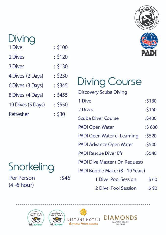 Zanzibar Extreme Water Sports Zanzibar Extreme Water Sports