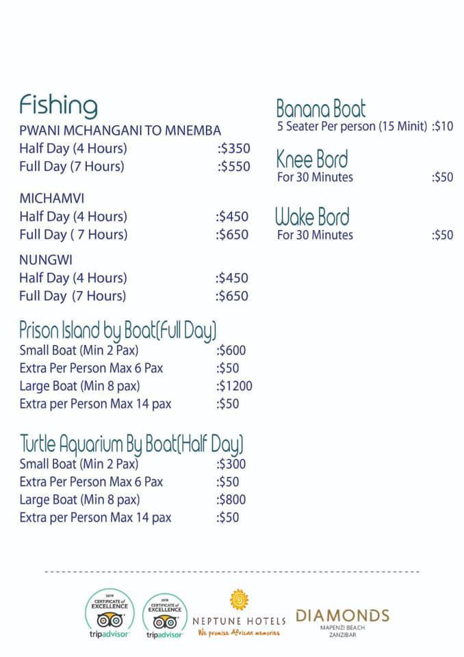 Zanzibar Extreme Water Sports Zanzibar Extreme Water Sports