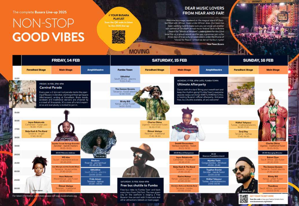 Sauti za Busara Festival📍Stone Town▶️