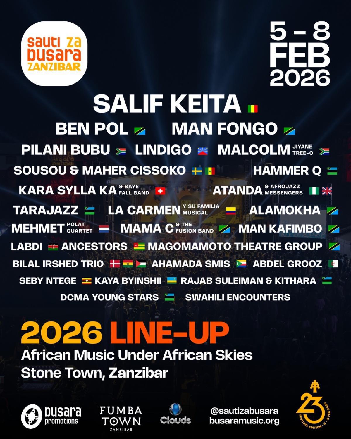 Sauti za Busara Festival📍Stone Town ▶️