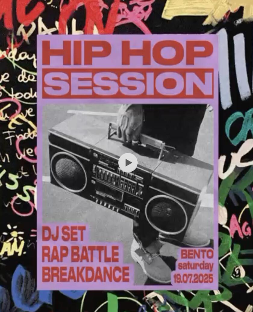 Hip Hop Session📍Bento, Paje ▶️ free entry