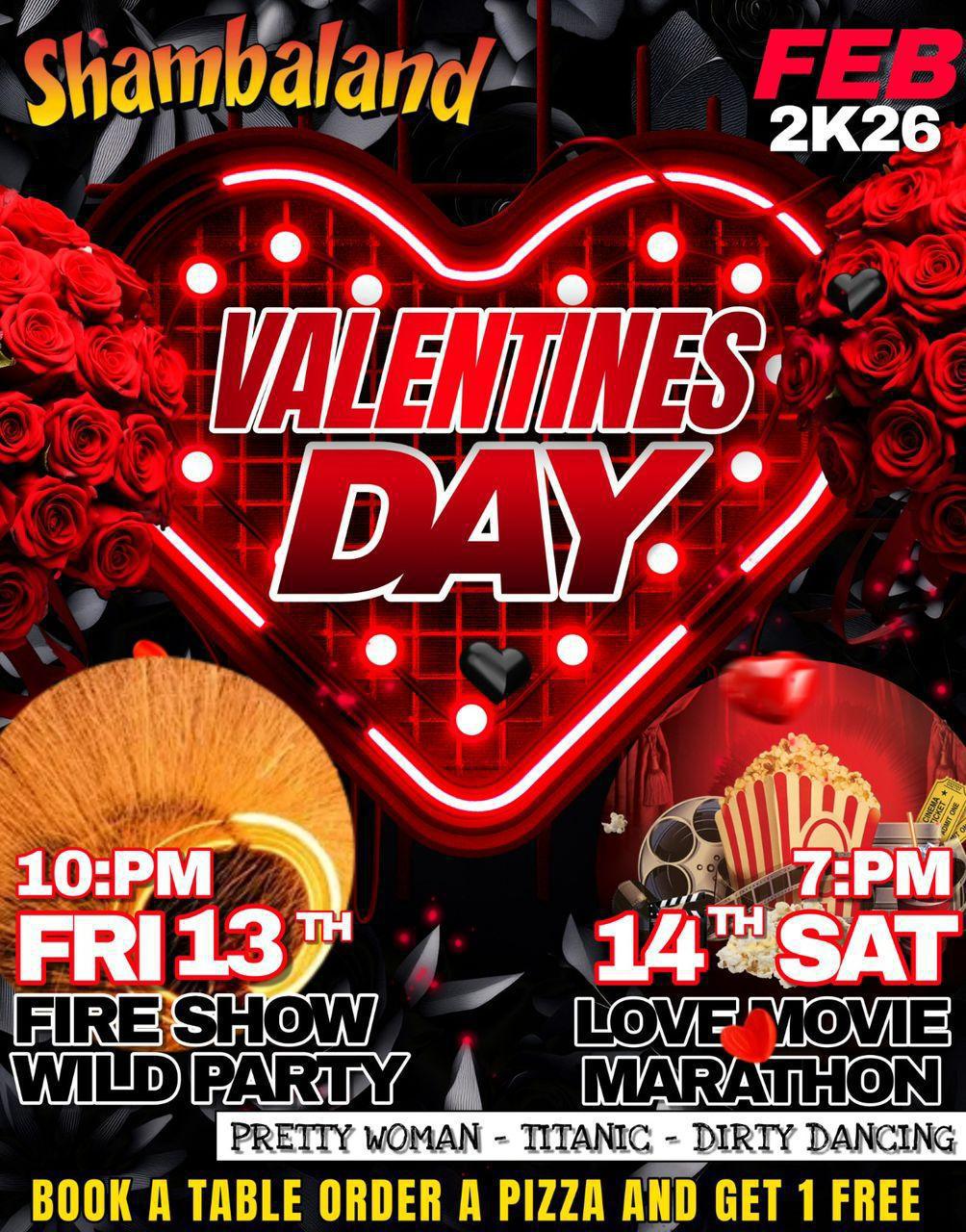 Valentine's day Fireshow wild party 📍Shambaland, Pwani ▶️ 
