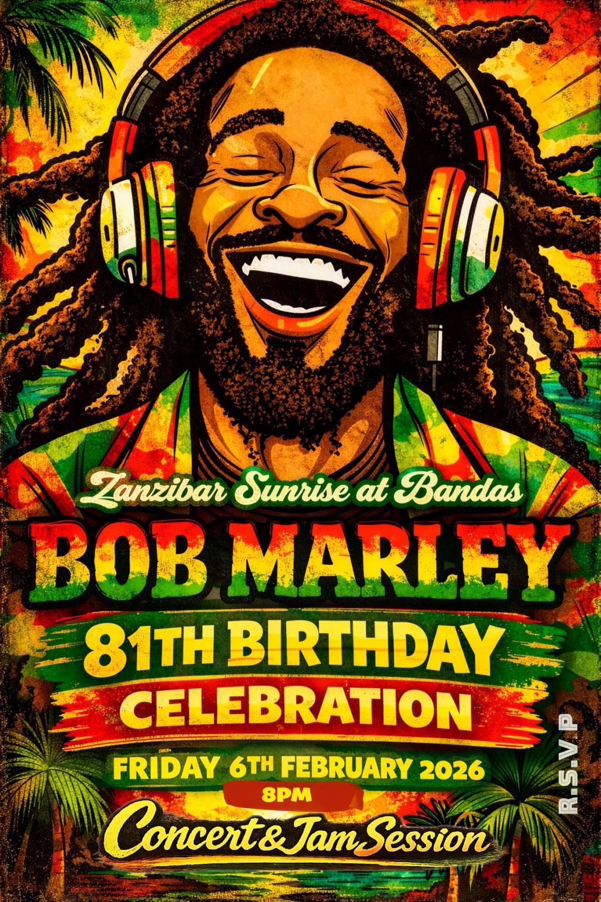 Bob Marley 81st Birthday celebration 📍BANDAS, Matemwe ▶️ 