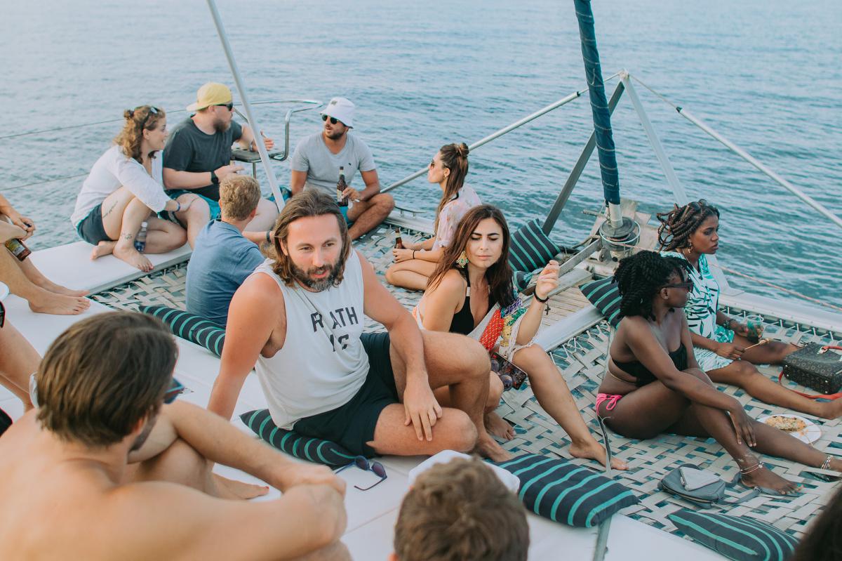 SUNSET catamaran PARTY📍Kendwa by Night ▶️ $50 incl. 🍻🥟