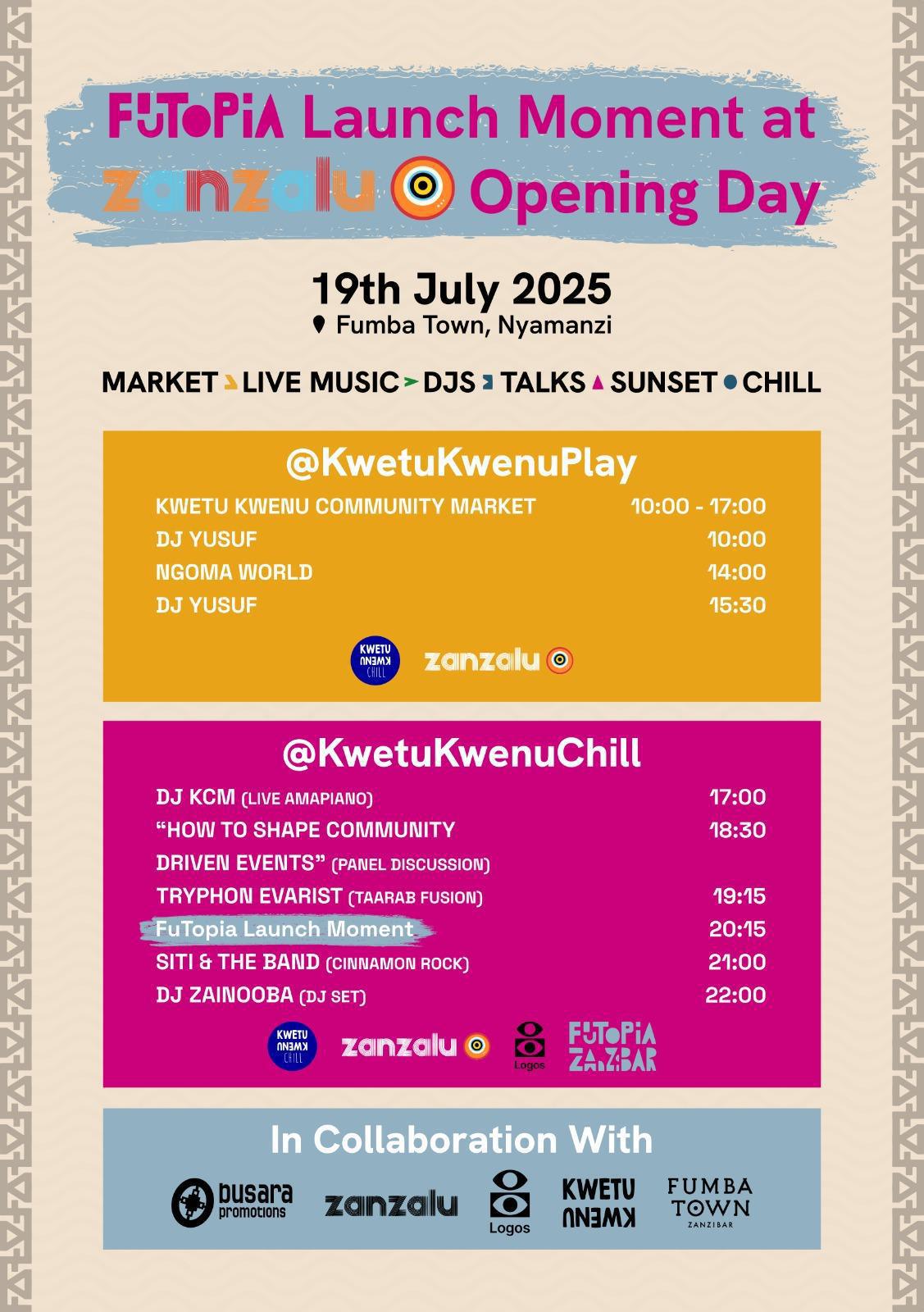 FuTopia launch Moment 📍Fumba Town ▶️ FuTopia launch Moment 📍Fumba Town ▶️