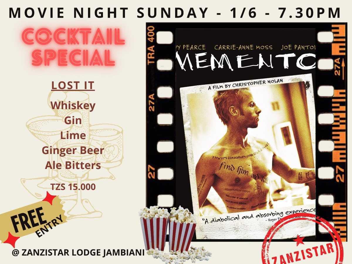 🎬Movie night📍Zanzistar, Jambiani ▶️ Free entrance