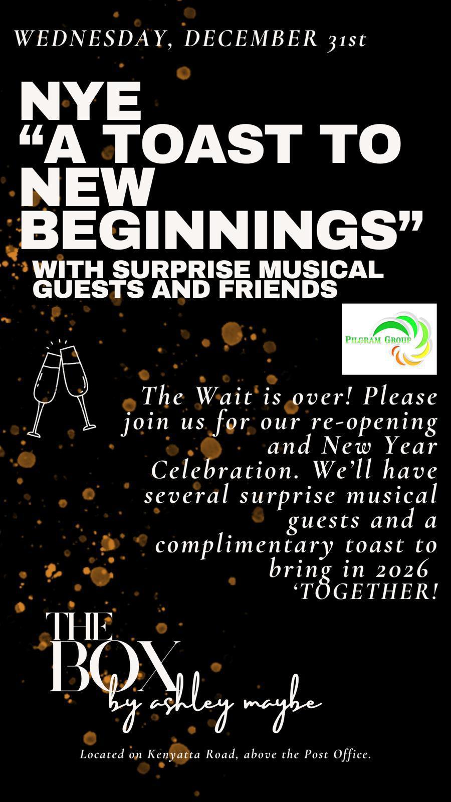 NYE📍The Box by Ashley.Maybe, Stone Town ▶️