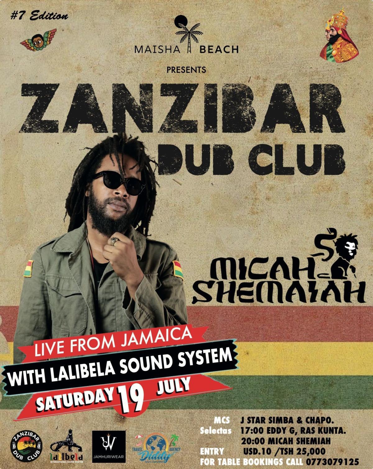 Zanzibar DUB Club📍Maisha Beach Bar, Nungwi ▶️ $10