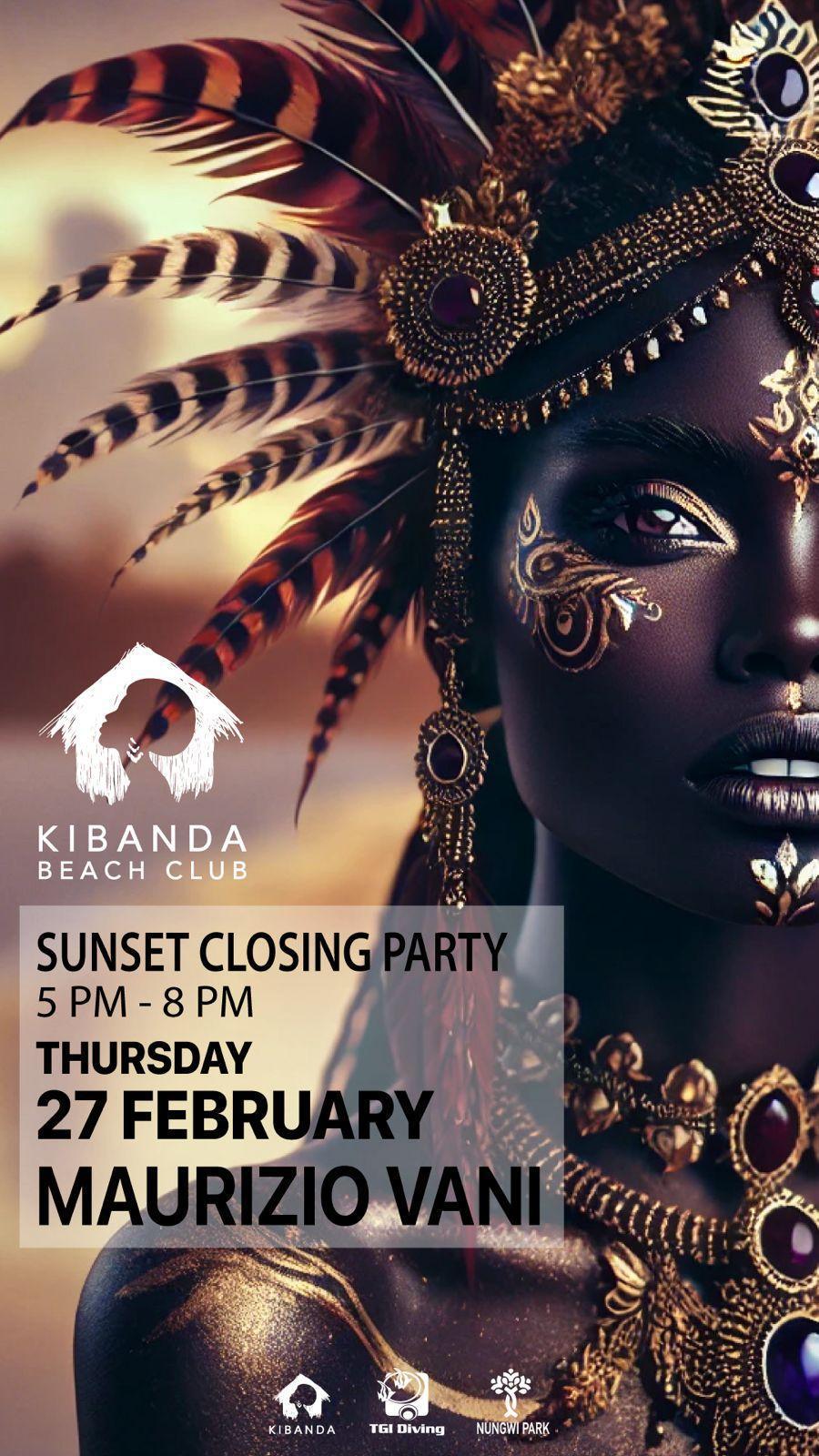 Sunset Closing Party📍Kibanda Beach Club, Nungwi ▶️
