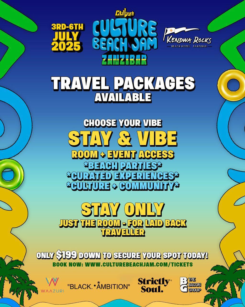 Culture Beach Jam📍Kendwa Rocks▶️