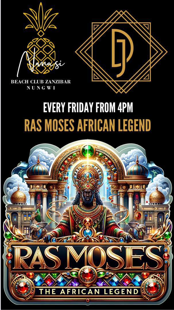 Ras Moses African legend📍Nanasi Beach Club, Nungwi ▶️