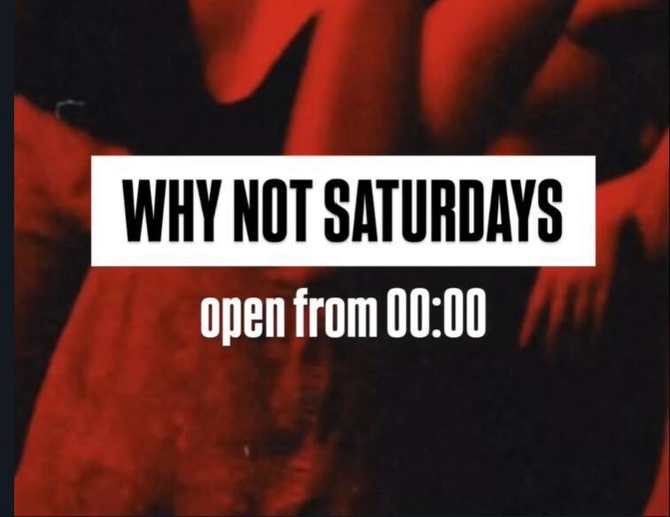 Saturday@📍Why?Not, Paje▶️