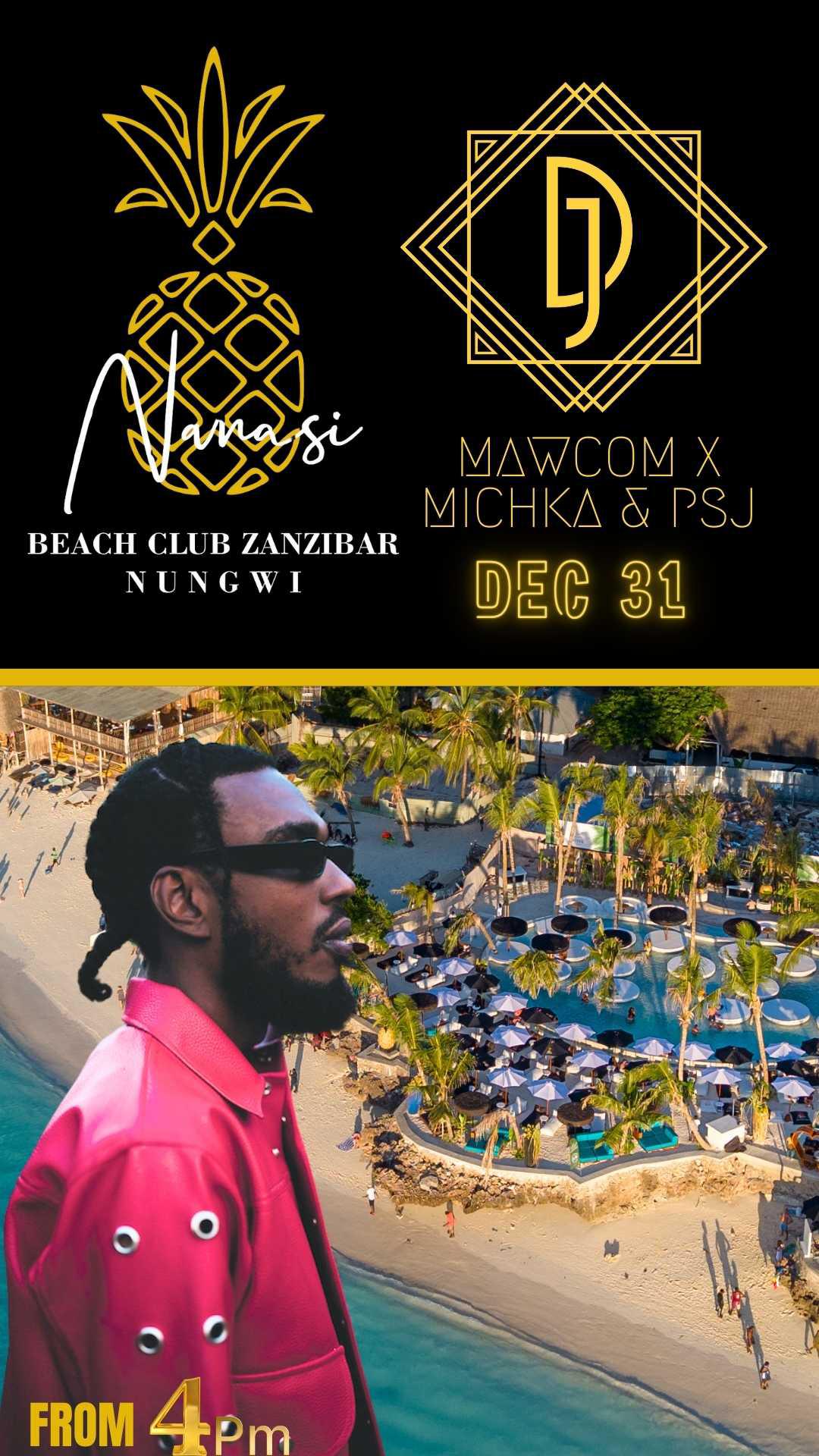 Wednesday Party📍Nanasi Beach Club, Nungwi ▶️