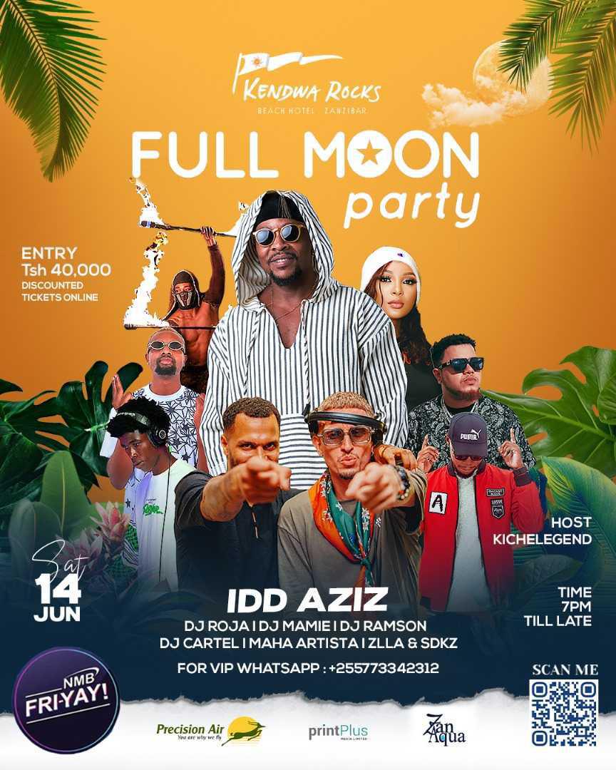 FULLMOON Party📍Kendwa Rocks▶️ 40k